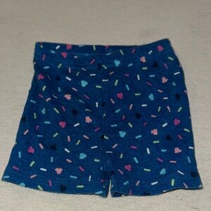 Kids Size 4T Colorful Patterned Biker Shorts